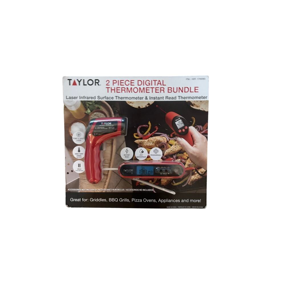 Taylor 2 Piece Digital Thermometer Bundle